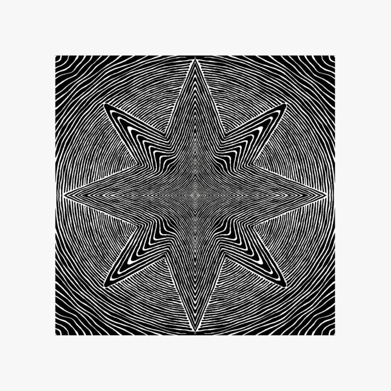 Mandala Optical Star arte digitale