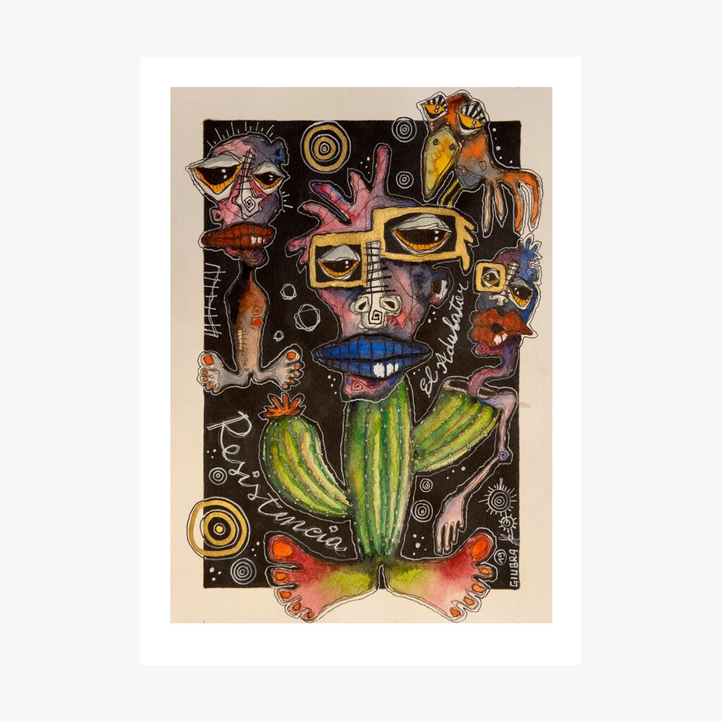 Tecniche Miste El adulator - Cinquerosso Arte