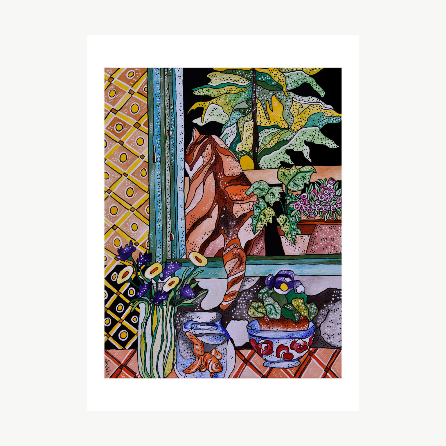 tecniche-miste-il-gatto-di-matisse-cinquerosso-arte