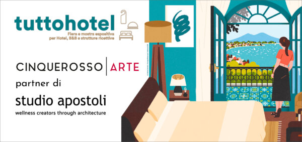 cinquerossoarte partner studio apostoli fiera tuttohotel 2025