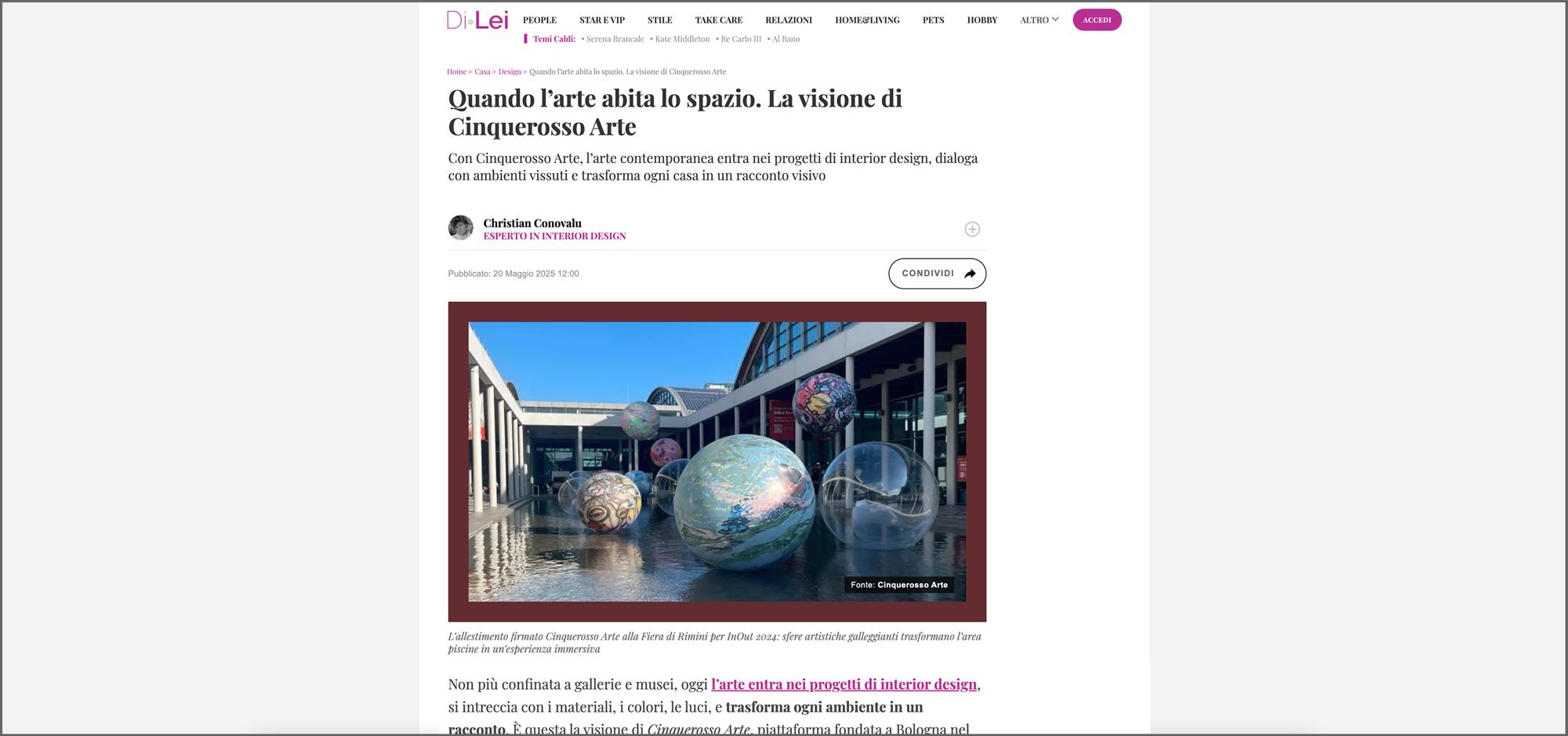 rassegna stampa DiLei