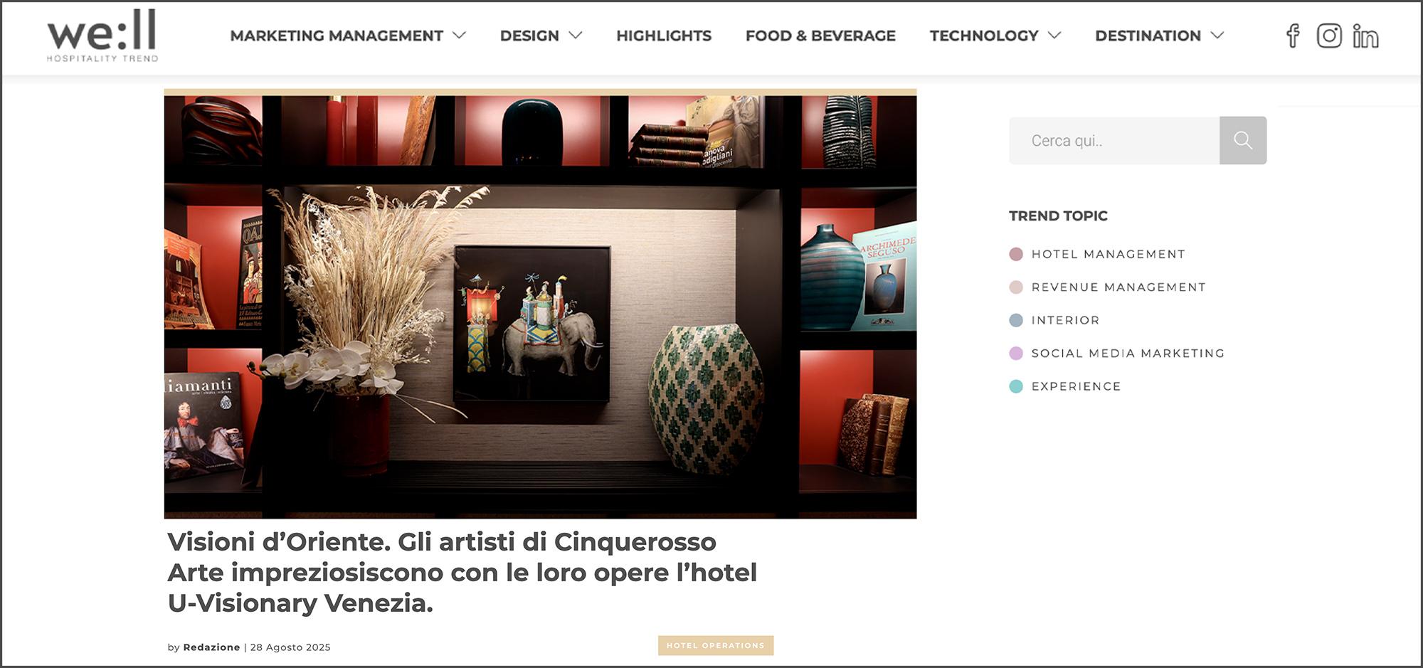 well magazine cinquerosso arte u visionary